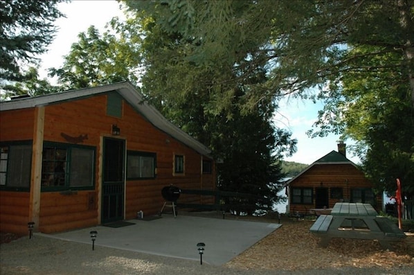 Outdoor patio area