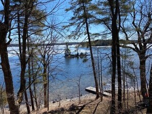 Snake Island in winter 