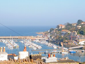 Wonderful view of the marina over the rooftops | 3 Linden Court - Linden Court, Brixham