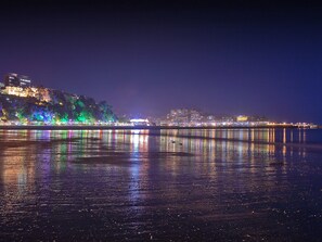 Riviera Collection illuminated on the cliff top  | Riviera Mews, Torquay