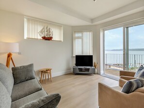 Welcoming living area | 7 Vista Apartments - Vista Apartments, Paignton