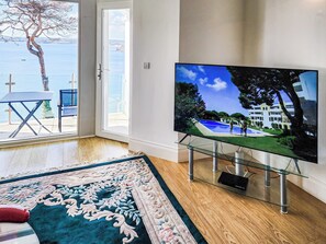 Living area | Riviera Apartment, Torquay