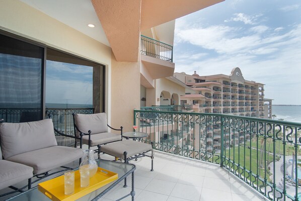 Patio with outstanding views