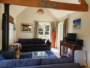 Living room leading out to the deck