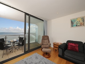 Stylish living area | Tidal Bay - Horizon View, Westward Ho!