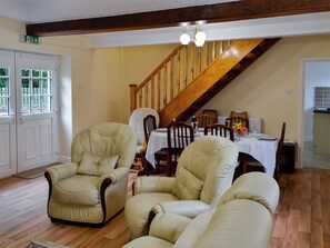 Living and dining room | The East Wing at Grove Hall, Bodfari, near Denbigh