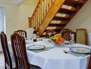 Living and dining room | The East Wing at Grove Hall, Bodfari, near Denbigh