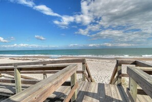 Our little slice of heaven... this is the actual beach in front of our condo!