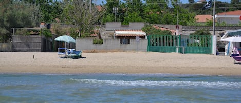 vista dal mare