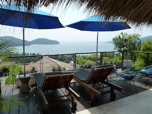 View of Zihuatanejo Bay from Deck