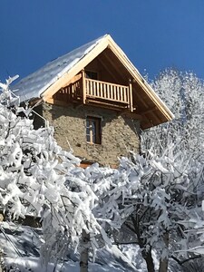 Das Chalet La Petite Soeur auf der Alpe D'Huez ist ideal für einen Skiurlaub mit dem Fahrrad