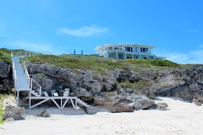 Blue Yonder and private stairway to the Ridge Beach.