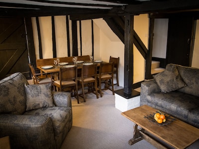 Cabaña catalogada de grado II en el corazón de la histórica y hermosa ciudadela de Rye