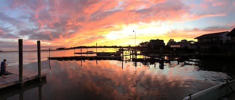 Sunset from our back porch