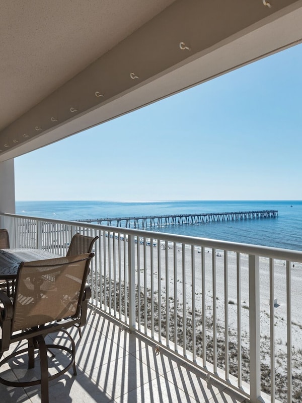 Private Furnished Gulf Front Balcony