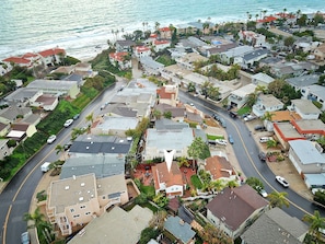 View of location to the beach