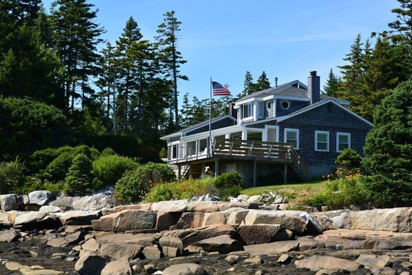 Spruce Spray Cottage from the Water