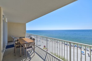 Private Balcony overlooking the Gulf of Mexico