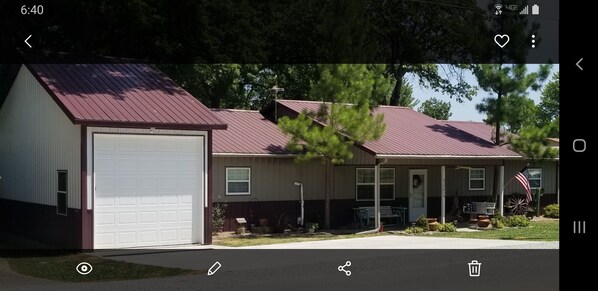 Water front lake house, dock, fire pit, and large screened in deck!