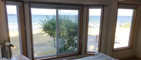Enjoy Rathtrevor Beach from the Master Suite.