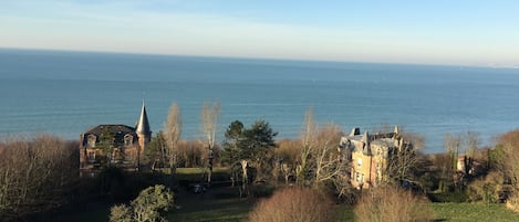 Vue sur la plage/l’océan