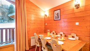 Share meals and laughs at the dining table.