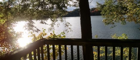 Lake view from Deck