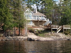 View of Cottage from Lake