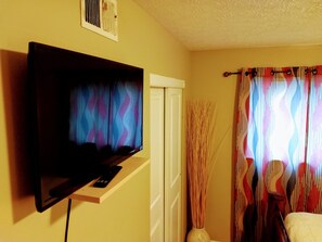 Bedroom has its own Smart TV