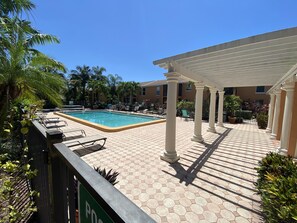 Pool area 