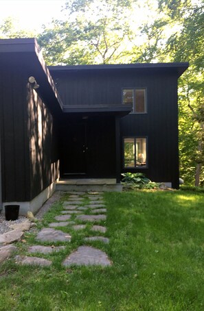 Front of home.