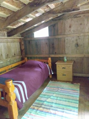 Coyote's Den Rustic Cabin Interior