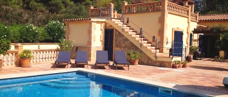 Pool and patio terrace