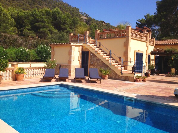 Pool and patio terrace