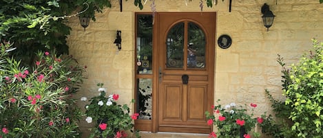 Front entrance of the B&B.