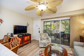 Condo 18 Living Room ~ Kihei Kai Maui Vacation Rental
