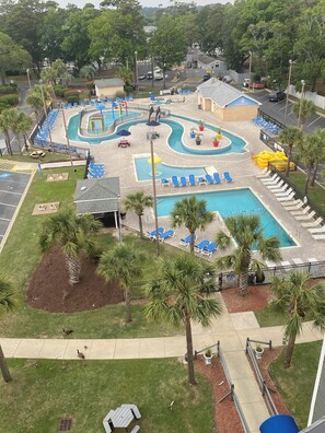 Lazy River. kiddie Pool, Adult Pool