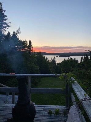 View from the deck