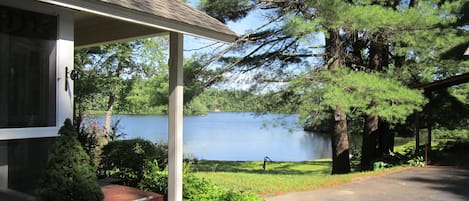 Private Lakefront View from front door