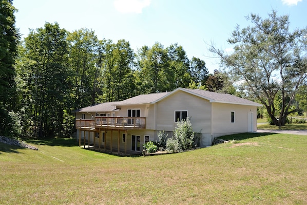 View of the home from the property