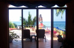 View from the Bedroom with the Mermaid as your guardian!
