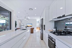 Full gourmet Kitchen with everything stylish