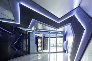 Interior entrance