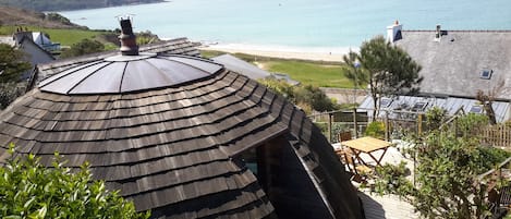 vue mer du Dôme et terrasse