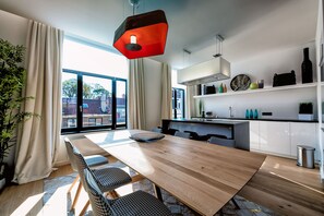 Dining Area with Fully-Equipped Kitchen