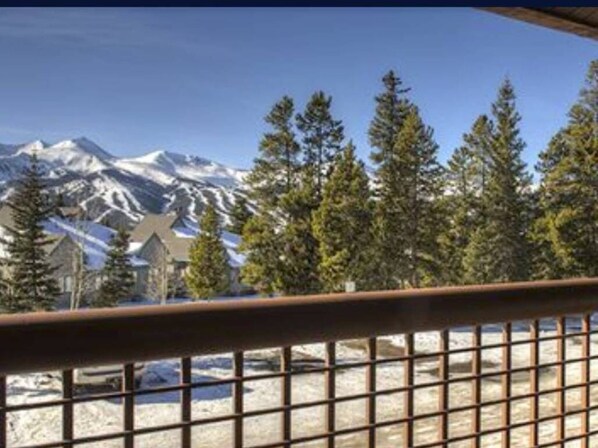 View from the private deck