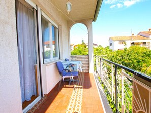 Udsigt fra balkon