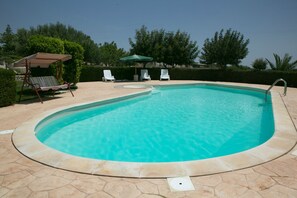 The pool, top star in Casa Giorgio
