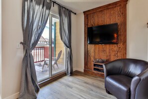Television and balcony