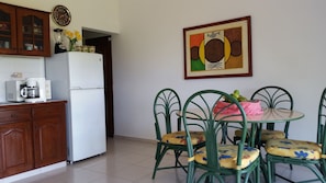 A kitchen 
 at Cabarete Vacation Villa Apartments/Condo